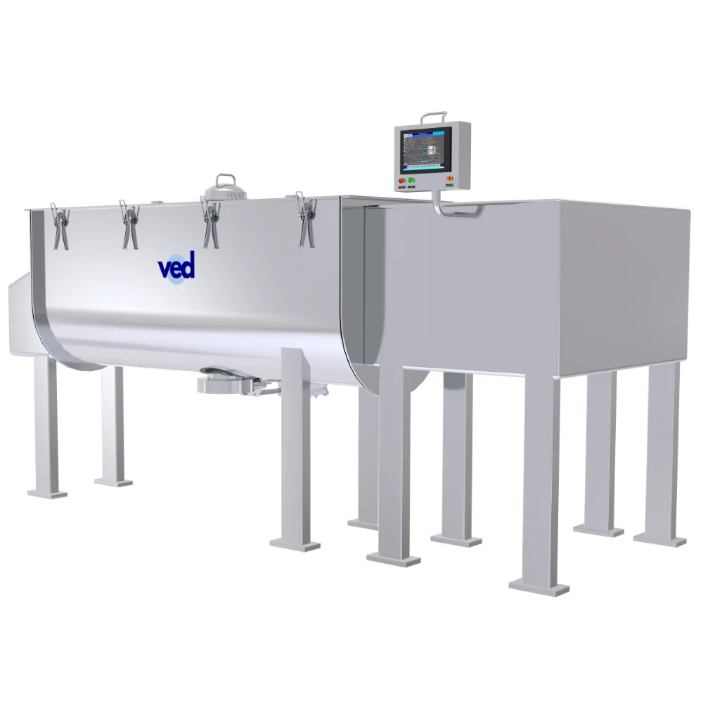 Ribbon Blender Right Iso With HMI 10K